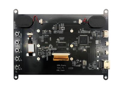 7-inch 800×480 CTP  capacitive touch screen HDMI display  compatible with Raspberry 