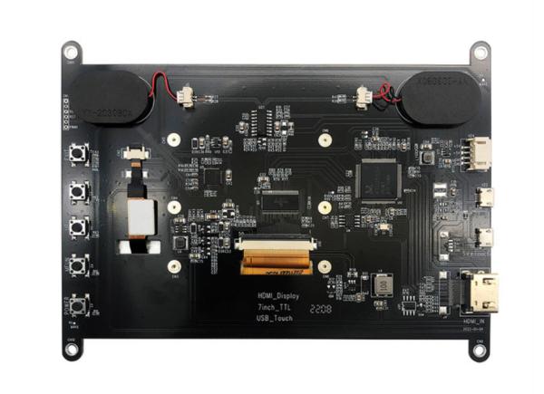 7-inch 800×480 CTP  capacitive touch screen HDMI display  compatible with Raspberry 