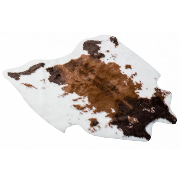 Animal Printed Faux Animal Shaped Rugs Carpet Large Cow Hide Floor Rug For Living Room