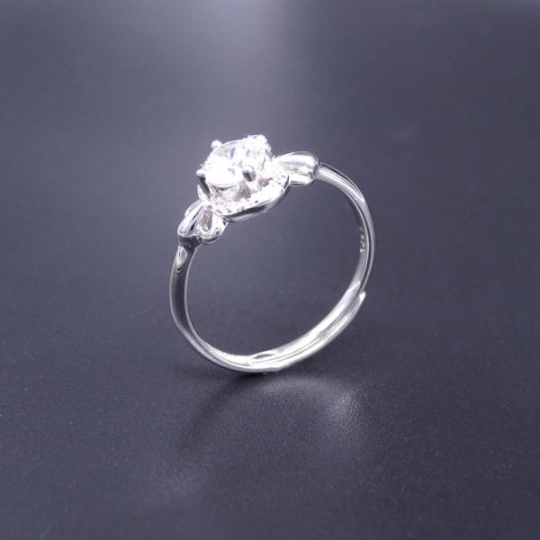 Красивая серебряная форма завода кольца жемчуга/персонализировала обручальные кольца жемчуга