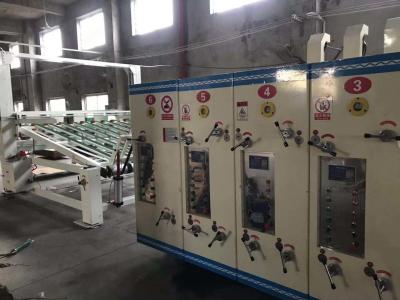 Precision Rotary Carton Die Cutting Machine Printer Slotter Three Color
