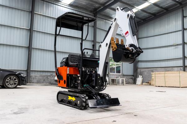 0.8 Ton  Mini Crawler Excavator Agricultural Excavators For Municipal Engineering