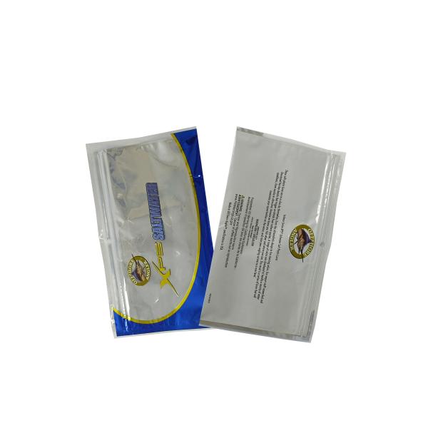 Back Sealed Smell Proof Snack Packaging Bags Sachet Soap Packaging