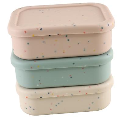 800ml 1200ml Collapsible Silicone Lunch Box For Outdoor Office Bento