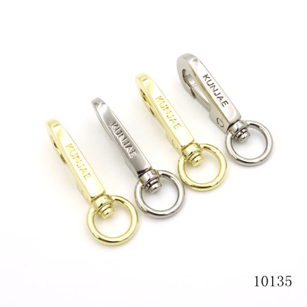 OEM ODM Metal Swivel Hooks Durable Keychain Snap Clip Bag Accessories