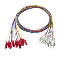 Capturador del enchufe del casquillo 3,5 de los electrodos de EEG mono con el electrodo externo suave de los Leadwires de Shell Plated Gold EEG el ccsme