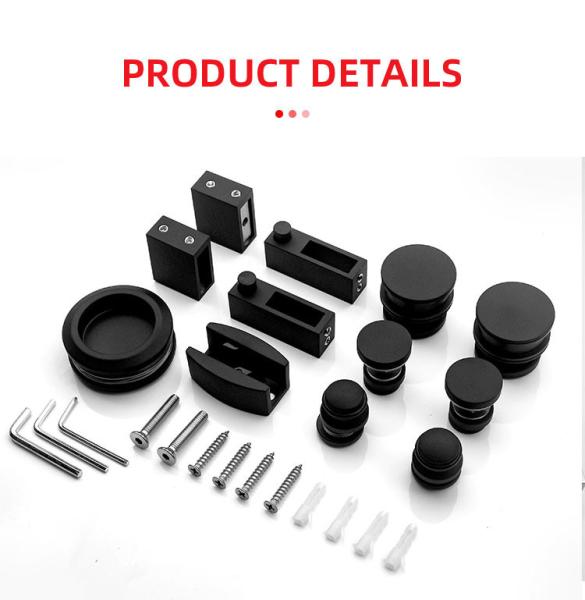 Acessórios para cabines de chuveiro de espessura de vidro de 10 mm Acessórios para portas deslizantes em material SS304