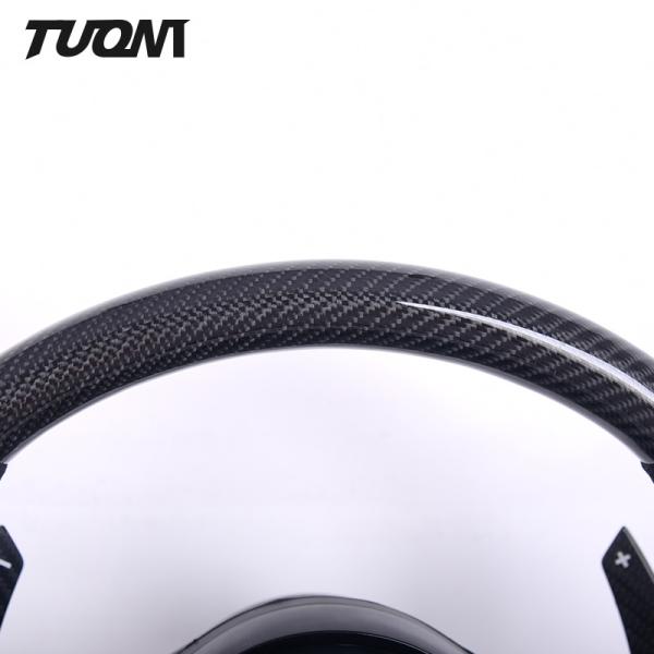 ODM Mercedes Benz Steering Wheel Luxury Alcantara Real Glossy Carbon Fibre
