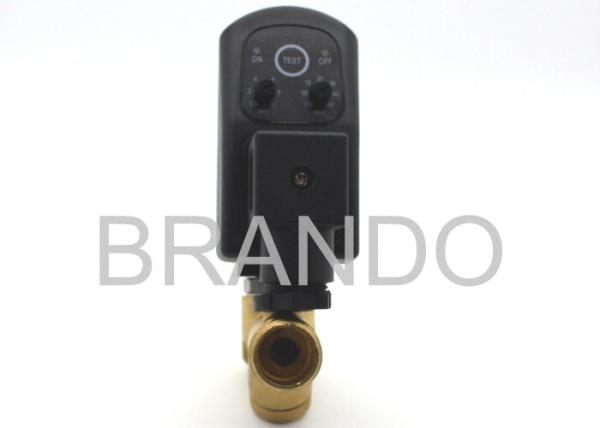 1 / 2  NPT Gas / Water Pneumatic Solenoid Valve Brass Material CE ISO Certification