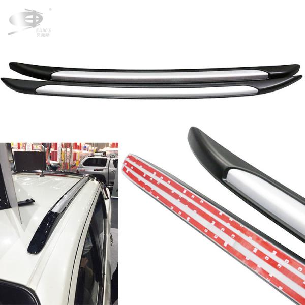 ROHS Exterior Body Kits Removable Car Roof Rack 1cm Black