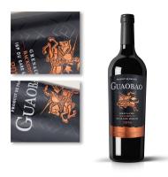 Factory Direct Wine Label/sticker Adhesive Metal Label Sticker for Bottle