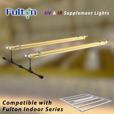 50W IP54 IR UV imperméable LED commerciale élèvent des lumières pour des cannabis supplémentaires