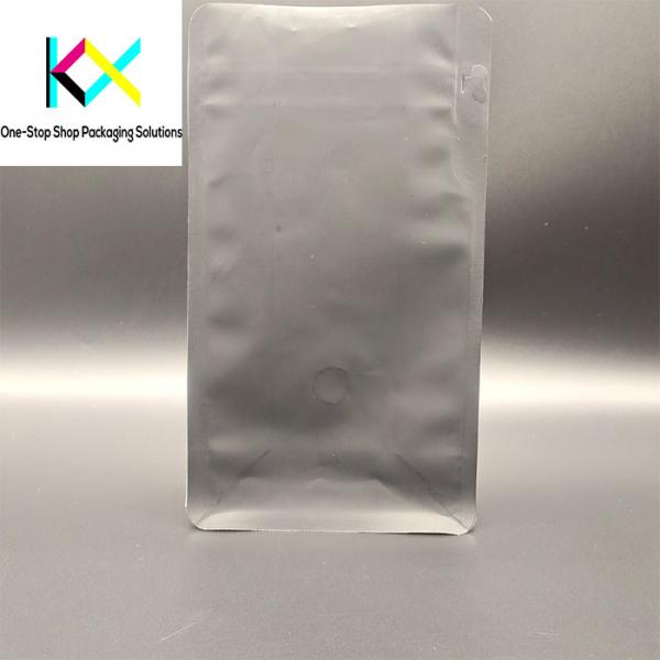 Biodegradable Flat Bottom Rotogravure Printed Pouches With Valve Function