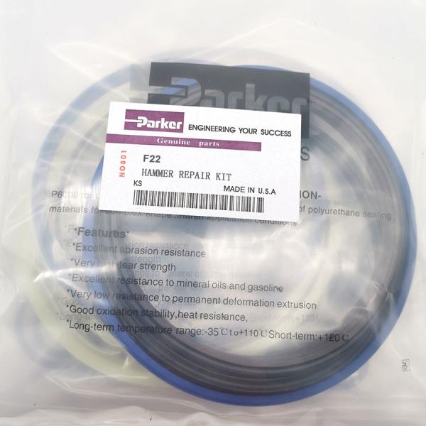 F22 Hydraulic Breaker Seal Kit Anti Abrasion For Parker Hydraulic Hammer