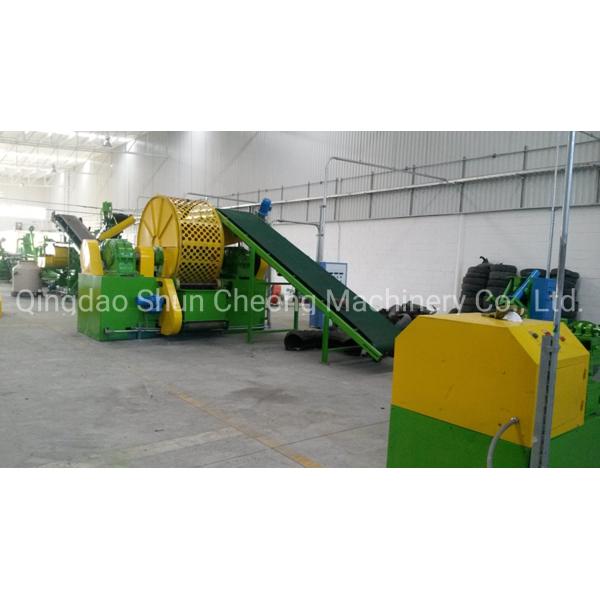 Professional OTR Waste Truck Tire Recycling Line/Tyre Powder Making Machinery