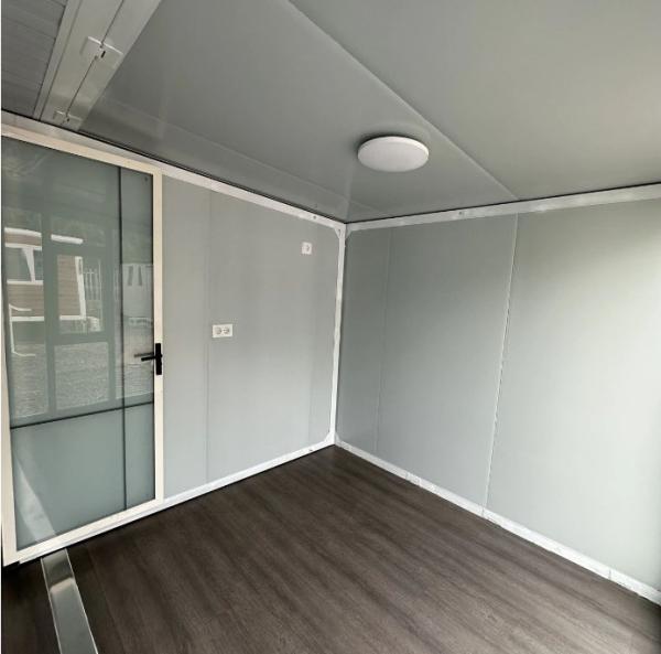 Durable Expandable Container House , Steel Metal Storage Container House Build