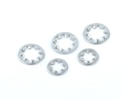 Q235 промышленное гальванизировало внешнюю пружинную шайбу зуба гальванизированную с замком