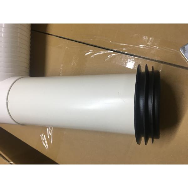 Standard PVC Toilet Bowl Pipe , Toilet Waste Fittings 102mm Hole Diameter