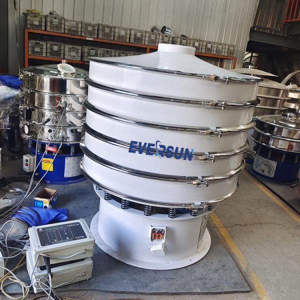 Fine Herbal Powder Stainless Steel Vibrating Screen Diameter 600mm Sifter Machine