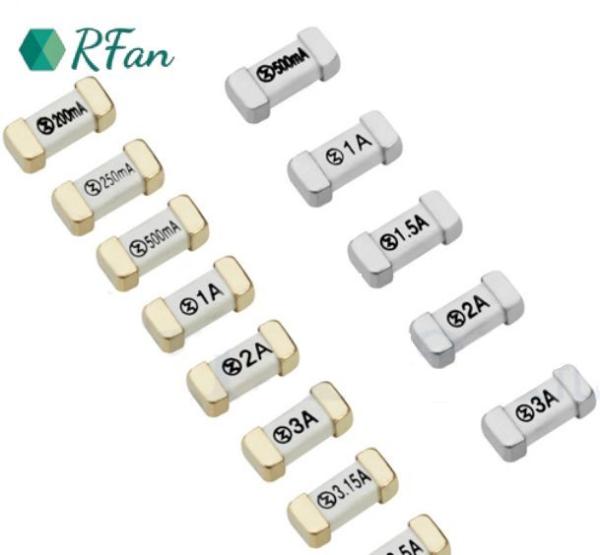 R1032.1A 125V 250V SMD Fuses DC de ação rápida para baterias de energia de veículos elétricos automotivos