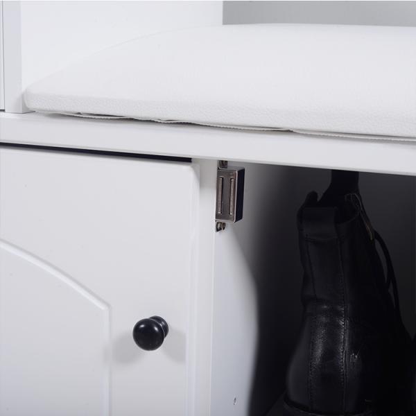 2 проведенных прошед параллельно параллельно Суд ботинка Entryway MDF двери 90*56*30cm E1
