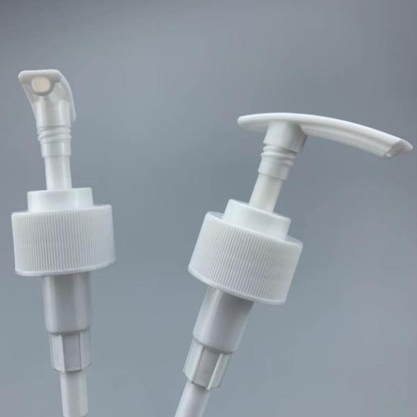 LinDeer White Lotion Dispenser Pump 28mm With Negotiation Tube