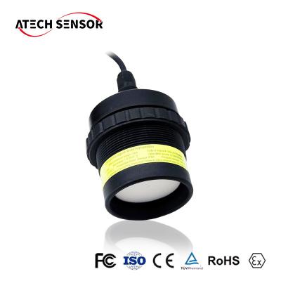 PL320 Digital Ultrasonic Water Tank And Fuel Tank Level Sensor 4 - 20mA
