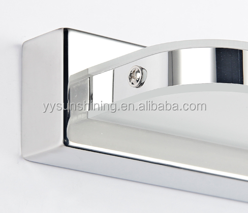 IP44 Rated Brushed Stainless Bathroom Cabinet LED Mirror Light AC100-240v Input Voltage