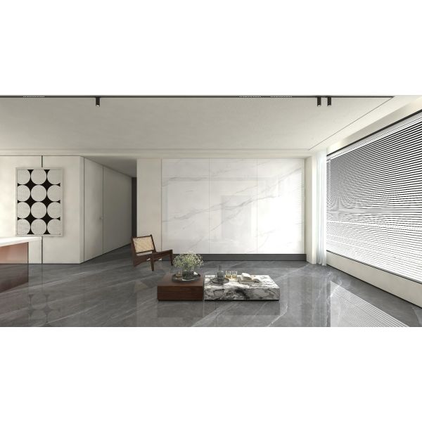 Indoor easy maintenance 600x1200mm modern porcelain tile ideal for modern indoor spaces combining durability style and easy cleaning features