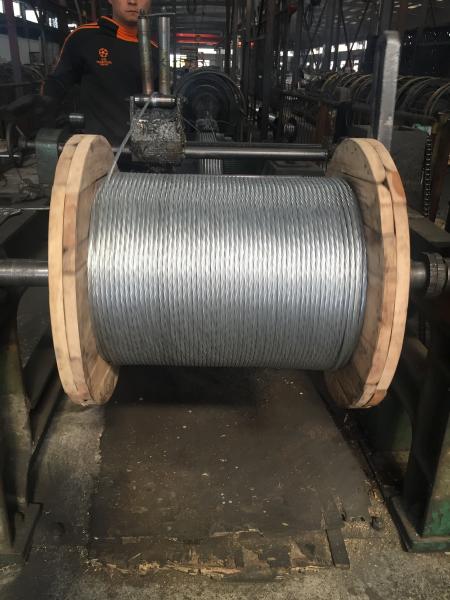 Overhead Fiber Optic Cable Steel Wire Strand