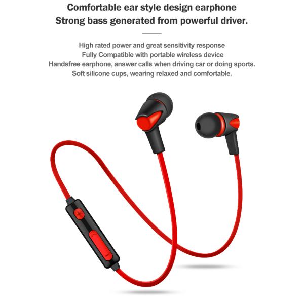Bluetooth V5.3 HiFi Stereo Wireless Earphones Running Waterproof Sports Earbuds