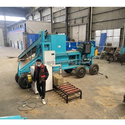 6500 KG Automatic Square Baler for Short Fibers and Waste Yarns Chamber Baling Press