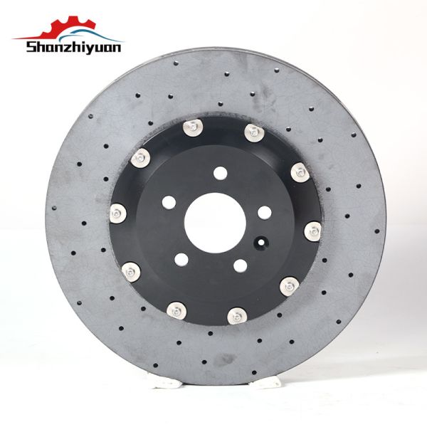 356×22mm CCB Carbon‑Cerami Rear  Brake Disc Kit High Performance Upgrade Direct Replacement For Audi S7 C7