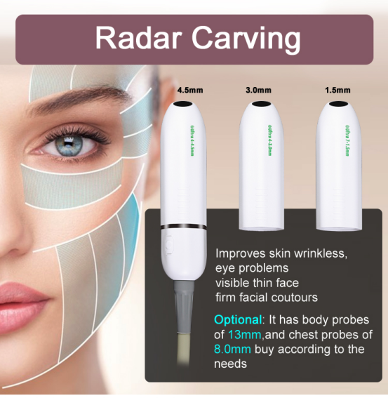 Ультразвуковая кожа машины красоты Хифу укрепляя оборудование Хифу 5Д 7Д