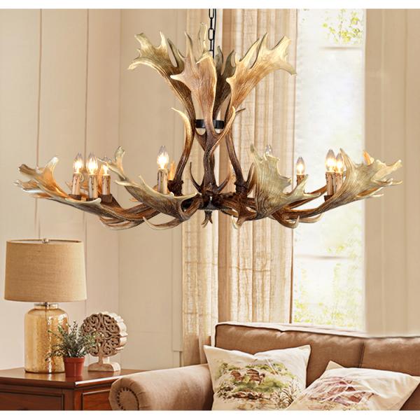 Deer antler hanging pendant light Fixtures indoor home Lighting (WH-AC-14)