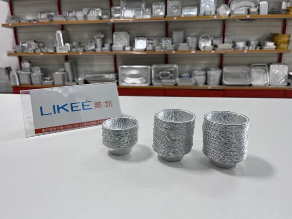 Silver Aluminium Foil Container Cake Cup Vibrate Making Machine For Electronic Packaging Industry