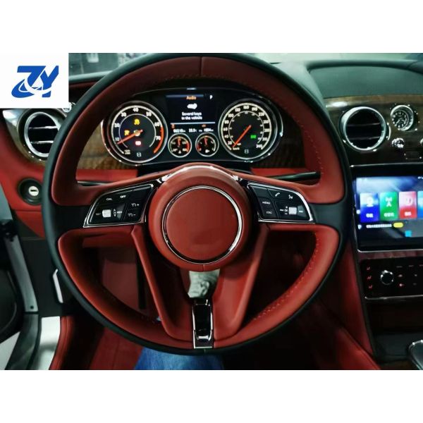 For Bentley Continental GT Speed 04-17 Upgrade 2022 Leather Steering Wheel