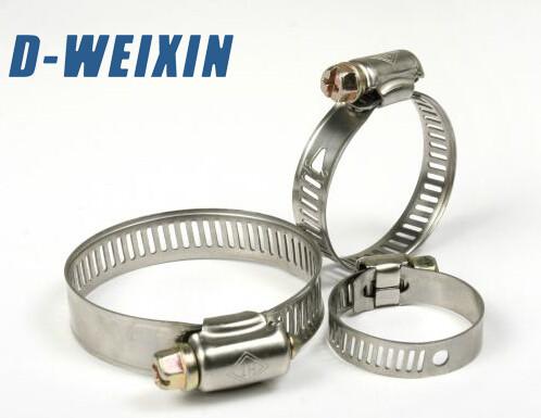 D-WEIXIN American Type Worm Drive Hose Clamp