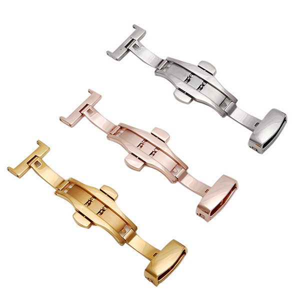 Фермуар пряжки раскрытия нержавеющей стали, складывая фермуар дозора бабочки