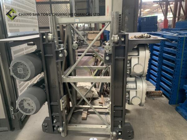 Double Cage High Speed 200/200Z Construction Hoist Building Buck Hoist 1t 2t From China Manufacturer  (NEW)