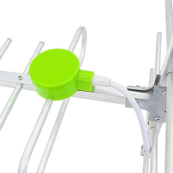 Long Range 4K Amplified Digital Tv Antenna Indoor Outdoor  15dBi Gain