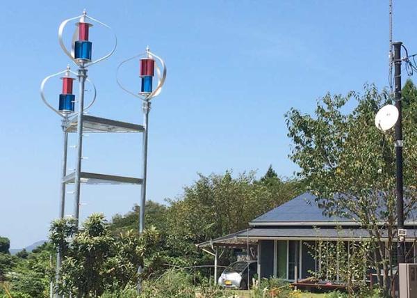 Household Power Supply Combined Solar And Wind Energy System 20 Years Design Life