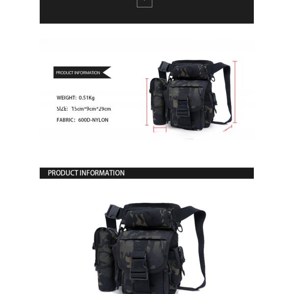 600D Оксфордская ткань портативный пояс и бедро ремень с логотипом держателя бутылки с водой