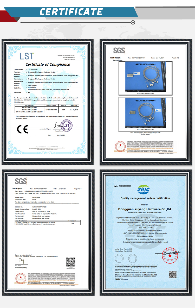 Adjustable Cable Gripper Ceiling Hanging Wire Kit Lights, Light Box LED Light Cable Suspension Kit