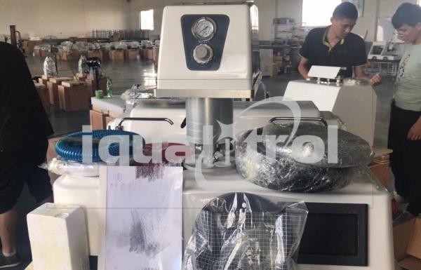 Máquina metalográfica da moedura e de polonês da velocidade 50-600rpm de Stepless com disco dobro