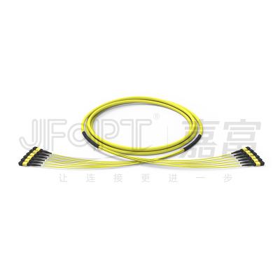 72 corde de correction du mode unitaire MPO d'unités de Mini Cable 6 de câble de tronc du noyau G657A1 MPO