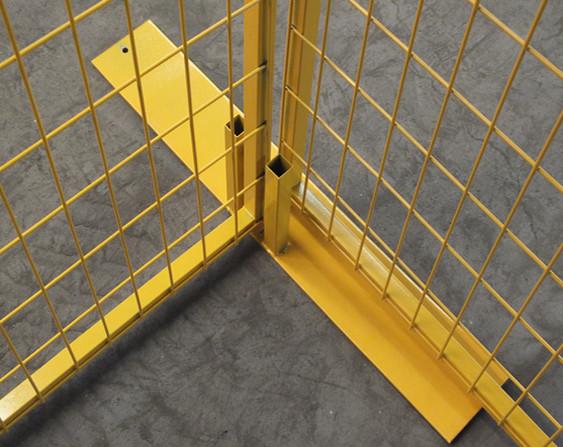 Construction Security Temp Fence Panels 6ft x 10ft 1830*3050mm Spacing 4x12'(100mm*300mm) Akzol Powder Coated 25mm*1.6