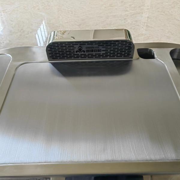 Placa oval de Teppanyaki da grade de aço inoxidável sem fumaça do ASSADO