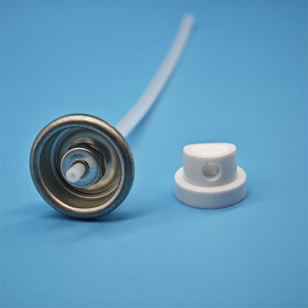 360 Degree Aerosol Valve With Actuator for Household Cleaners & Industrial Sprayers with Leak-Proof & All-Angle Dispensing