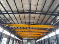 Single Girder Bridge Crane Easy Operation And 12.5 Ton Warehouses